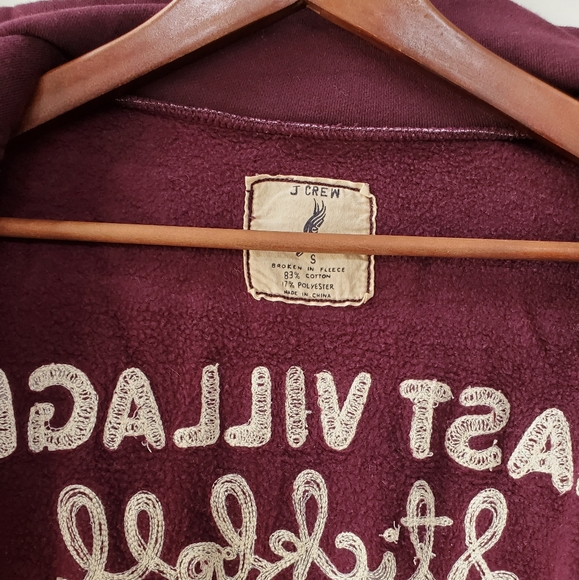 J.CREW Full-Zip Broken-In Fleece Jacket - Picture 4 of 4